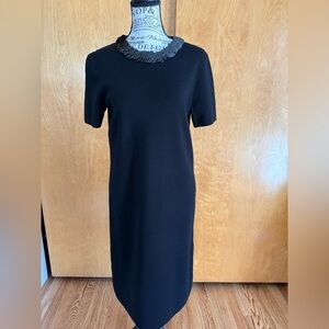 Tory Burch Sequin-Collared Wool Sweater Dress – NWT – Size XS